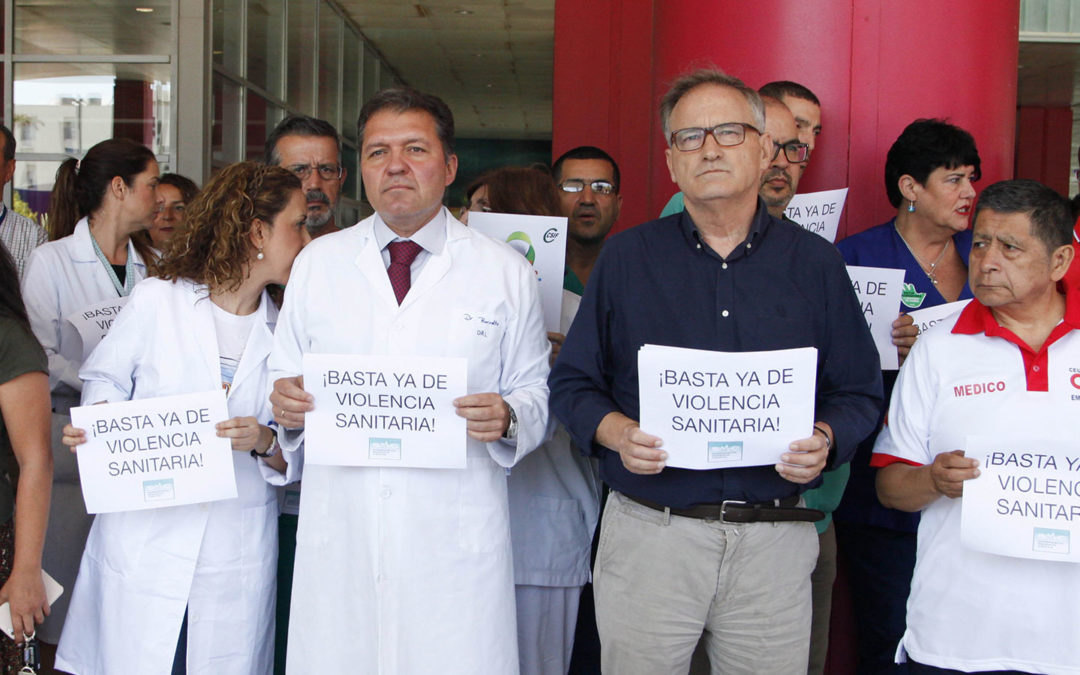 El Colegio de Médicos de Ceuta se Une a la Protesta en Contra de las Agresiones al Personal Sanitario