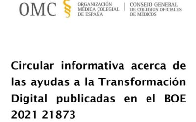 La OMC crea una circular informativa sobre las ayudas a la transformación digital