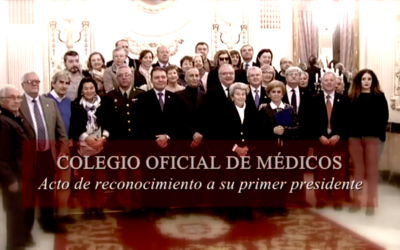 Acto de Reconocimiento al Primer Presidente del Colegio Médico