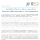 La Medicina de Familia no debe ser el comodín parasolucionar a cualquier precio todos los problemas del sistema
