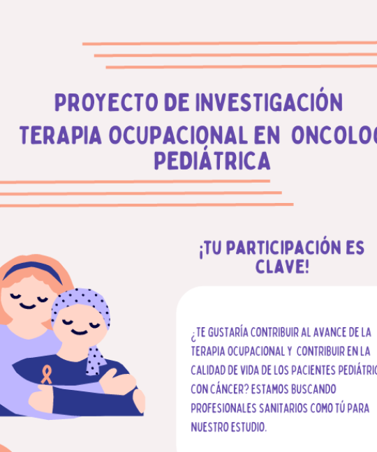 PROYECTO DE INVESTIGACIÓNTERAPIA OCUPACIONAL EN ONCOLOGÍAPEDIÁTRICA